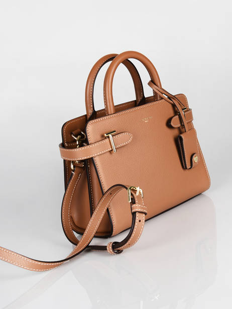 Handtas S Emilie Leder Le tanneur Bruin emily TEMI1606 ander zicht 2